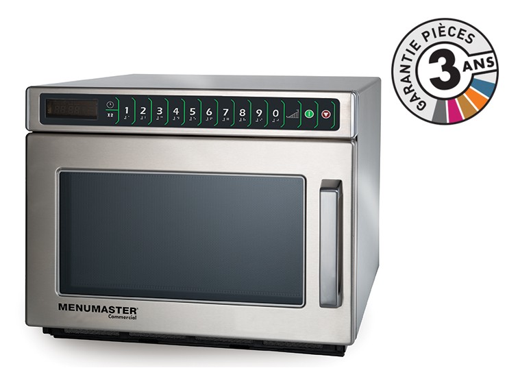 Four pro micro-onde professionnel 34 l 1100 w menumaster - Menumaster -  Fours Micro-ondes professionnels - référence RCS511TS - Stock-Direct CHR