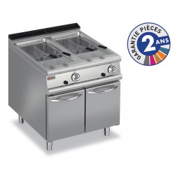 Friteuse à gaz - 2x 15 litres - Gamme 700 - Baron